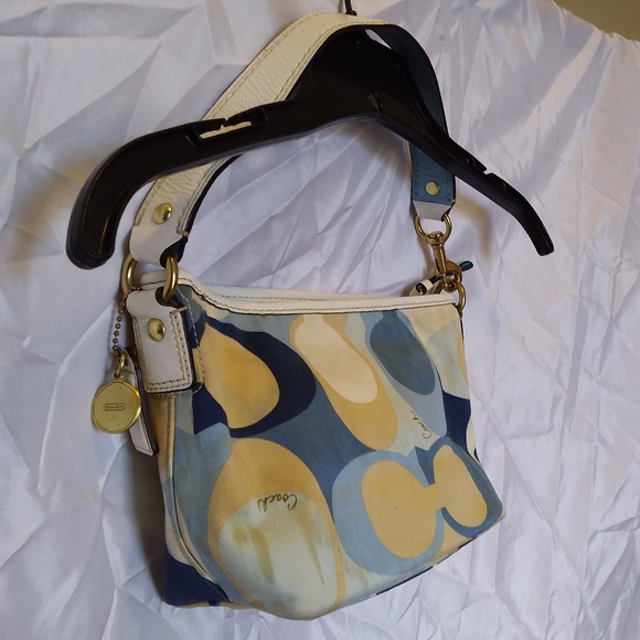 Vintage Signature Coach Small Monogram Baggett L0771-11733 - Picture 6 of 7